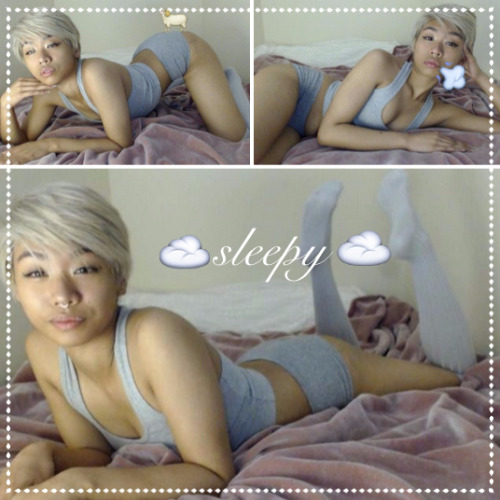 fruitythot:  ☁️☁️☁️☁️☁️☁️sleepy☁️☁️☁️☁️☁️☁️-10 lewd photos of me waking up from a wet dream-ű-click the source to purchase ~please do not remove caption~   hnnnng <3
