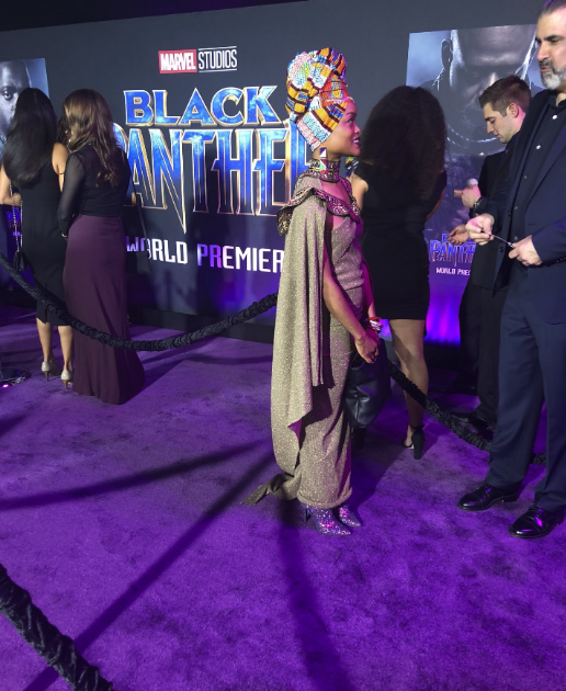 mugler88: b3hold-a-lady:  Black Panther Premiere dress code: African ROYALTY  It’s