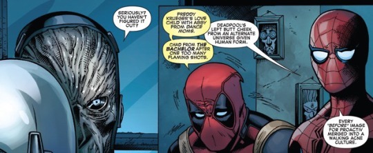 I thought you of all would appreciate this(sage-91)trust me, if it’s from the spider-man/deadpool series then you can just assume i appreciate it