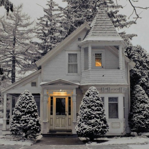 lilacremes: six weeks #winter #snowlandscape #curbappeal