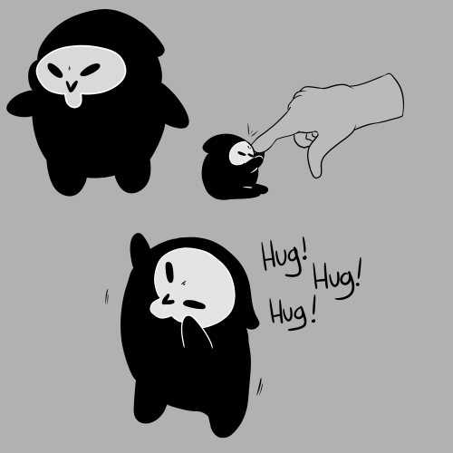 lokithegreendragoncat:  I might have had way TOO much fun drawing these reaper beans 