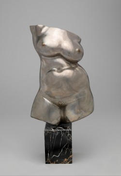 met-modern-art:  Female Torso by Gaston Lachaise, Modern and Contemporary Art Bequest of Scofield Thayer, 1982 Metropolitan Museum of Art, New York, NYMedium: Bronze, nickel-platedhttp://www.metmuseum.org/art/collection/search/483474 