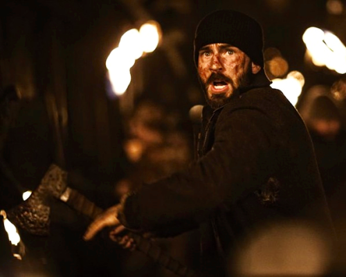 Sizzling in the snow Crazy-hot Chris Evans in Snowpiercer. More like ****piercer. Yes, yes, yes. I&a