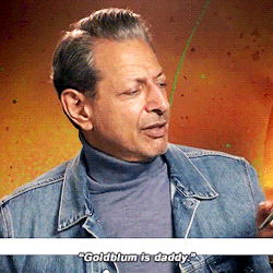 thegestianpoet:  lilbit4point0:  theavengers: Jeff Goldblum Responds to IGN’s Thor Comments @gammarayed   no man is gonna wear that turtleneck and jacket combo and then try to pretend he doesn’t know what “daddy” means 