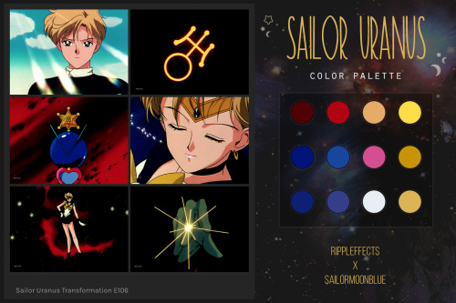 Sailor Uranus Color Palette