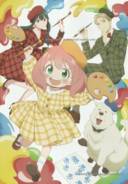 Spy X Family Animation Art Book Scans - Part 1