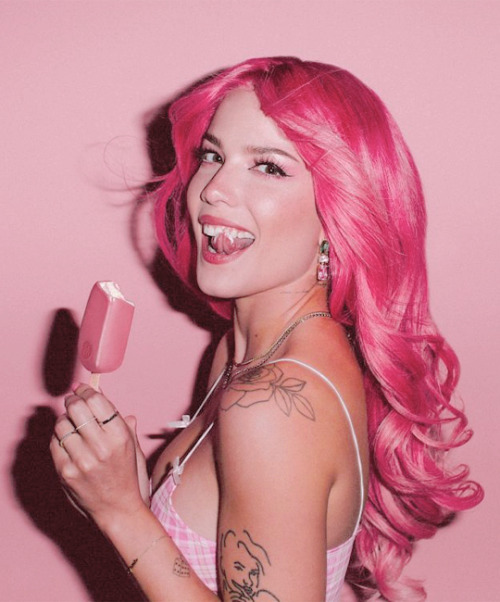 Halsey photographed for Magnum.
