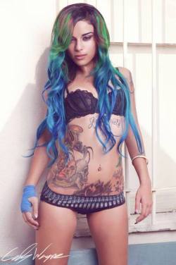 itattoobabes:  girl tattoo girls