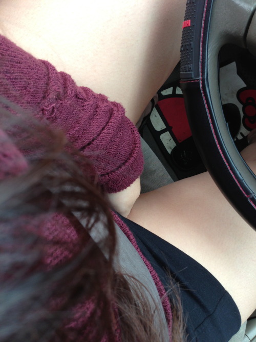 fuckmylittlecunt:  i was so horny i almost couldnt wait to get home. :)