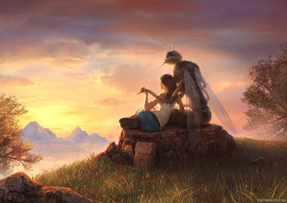 deviantart:  theamazingdigitalart:  The perfect digital art of  imperioli   (ﾉ◕ヮ◕)ﾉ*:･ﾟ✧:  http://imperioli.deviantart.com/