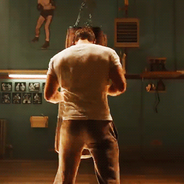 dailystevegifs:your every day Steve Rogers destroying punching bags