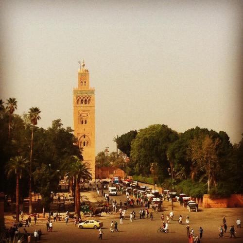 800 year old mosque in #marrakech  #city #instagood #holiday #mosque #sightseeing #instamoment #inst