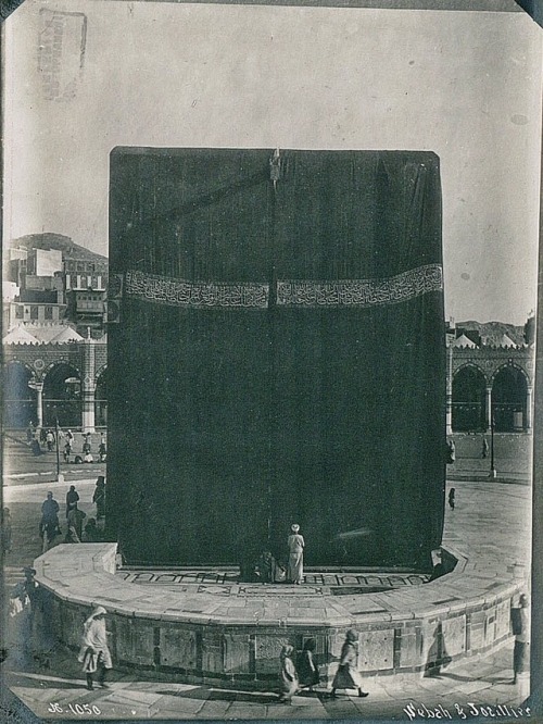 thevintagearab: الكعبة، ١٨٨٠م The Kabba, 1880..
