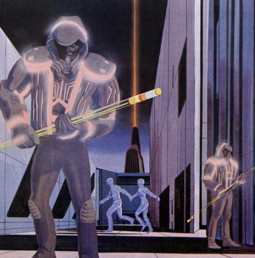 atomic-chronoscaph:  The Story of Tron - Read-Along Book and Record (1982) 