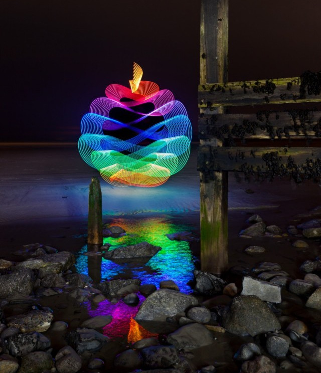 Light paintings by David Gilliver  My Light Paintings are all created using very