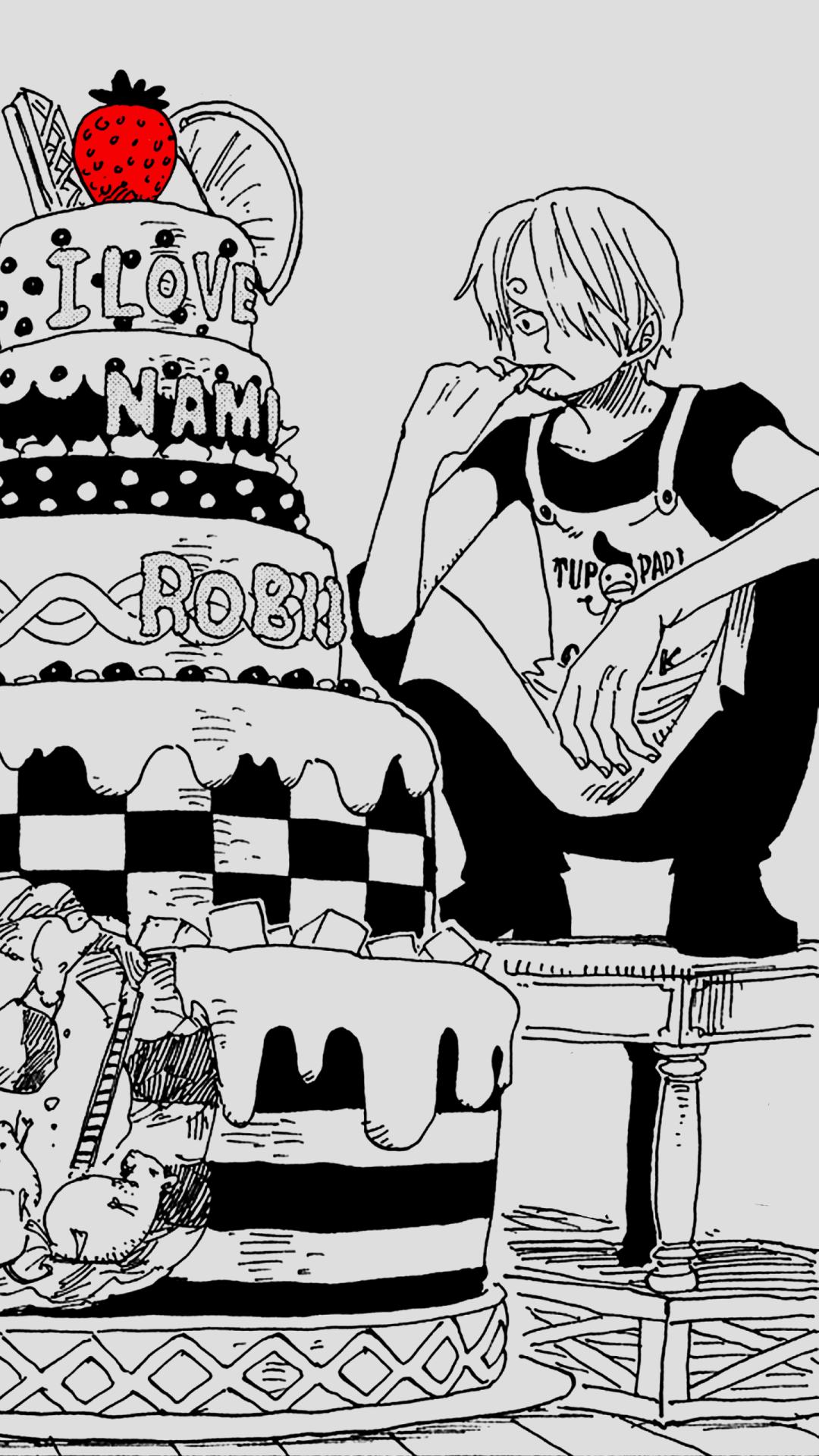 Sanji wallpaper, Tumblr