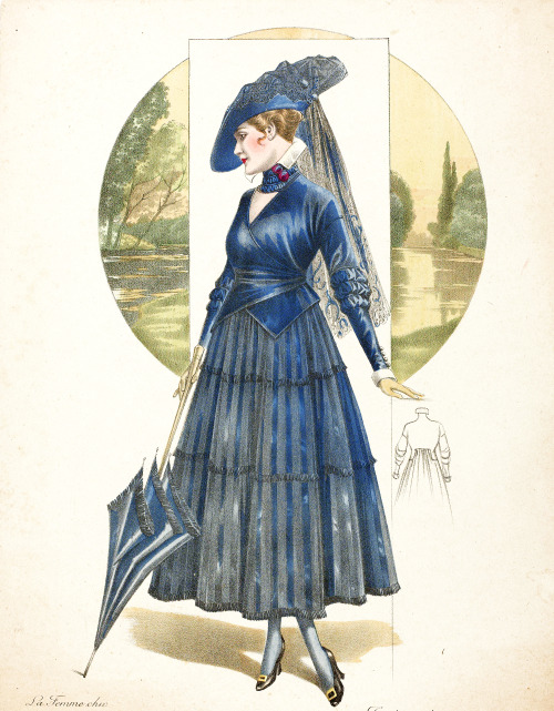 La Femme chic, 1911{click for higher res}