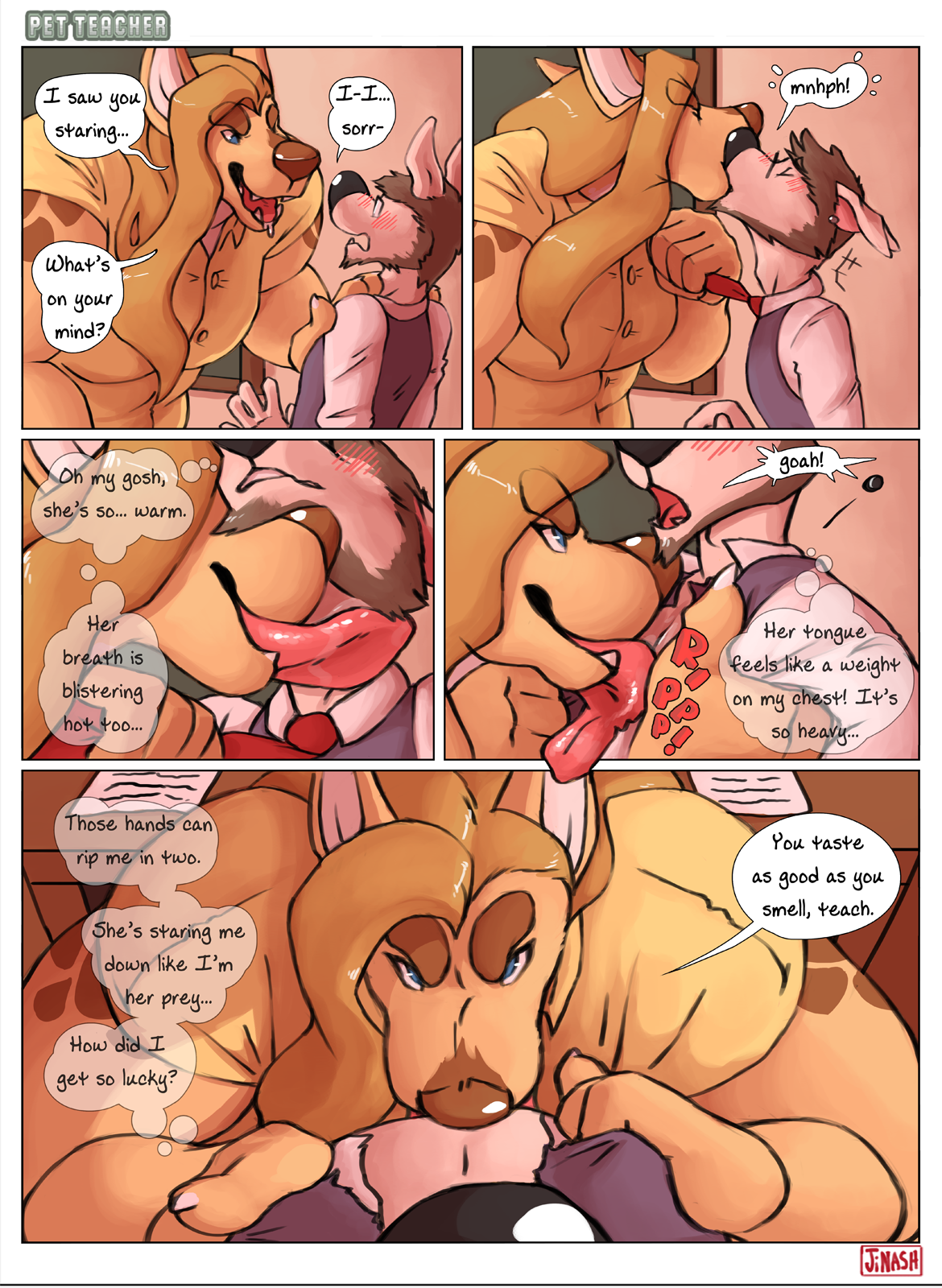 rittsrotts:  jincow:  comic page 4! on FA  //  on Weasyl  GGAHGHBAGDHB   CUTIES