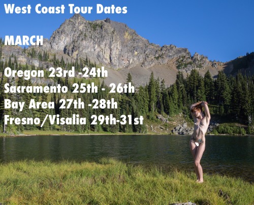 I&rsquo;m finally doing a West Coast tour. Email or message me to set up a shoot ! Doliphantart@gmai