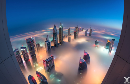 mymodernmet:Daniel Cheong’s surreal cityscape photos capture some of the world’s tallest