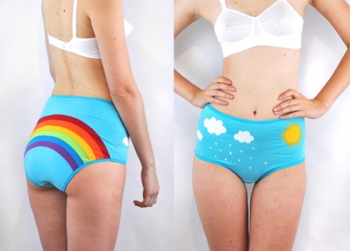 rainbow panties // $47