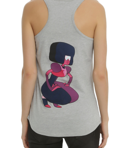 Steven Universe Never Alone Girls Tank Top