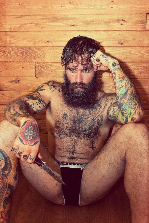 Porn Pics gabeladuke:  Shot by tristanginger #beard