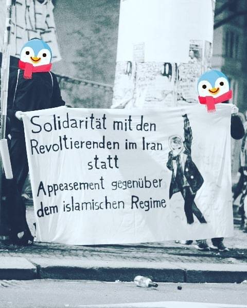 Demonstrationen in Solidarität mit den Protesten im Iran:Marburg, 31.12.2017Link: www.facebo