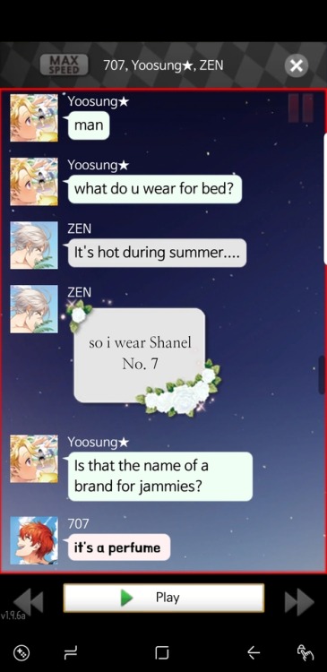You know you have problems when you start living for this conversation. (Yeah so it&rsquo;s cano