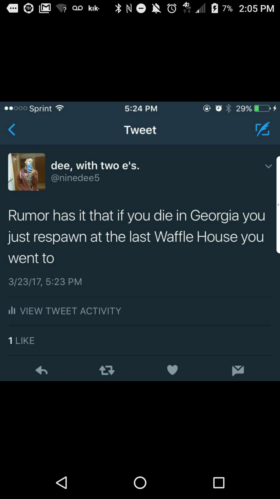 thabootyscholar:  guywithamohawk:  Why must yall come for us Georgians like this¿