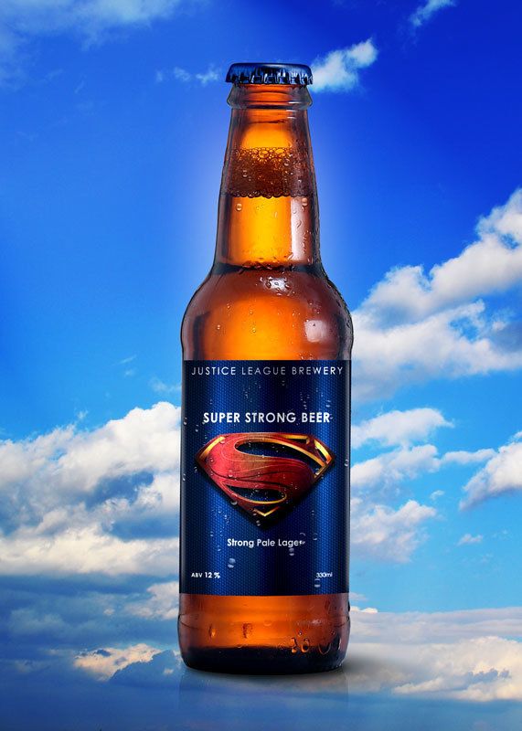jedavu:  If Superheroes Brewed Their Own Beers… by Orlando-based graphic designer