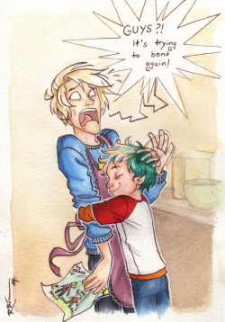 captbexx:  Draco and Teddy (part 2) ^-^I’m working on part 3 now. 
