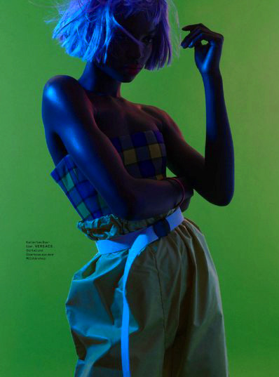 neons: olamide ogundele for bolero magazine nov. 2018
