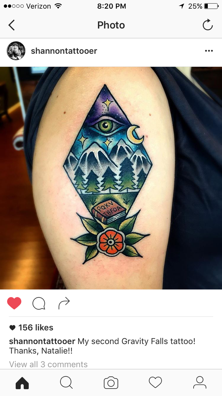 Stan on Twitter Tattoo  Gravity Falls will always be one of my  favorite shows httpstcoZ583y2iWr1  Twitter