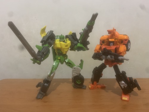 I Only Have Two Of The Three Autobot Triple Changers Which Is Springer And Sandstorm