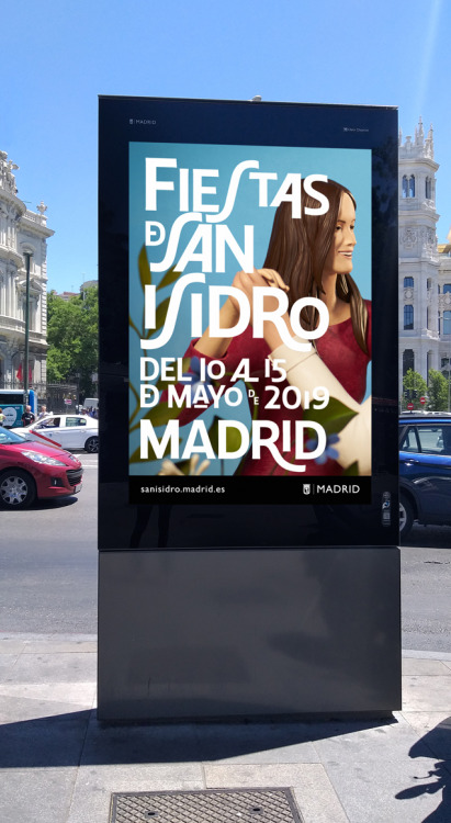 San Isidro 2019The Madrid City Council commissioned me to create a stop motion for the poster of San