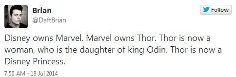 thatprofessorguy:
“ jaclynxhyde:
“ hotsytotsy:
“ stooooooop.
”
awesome
”
Thor was always a Disney Princess.
”