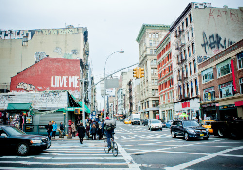 carnivorousveggie:  love me // china town, new york city 2014 by © veggie  miss it damn.