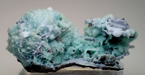 Chalcedony coated Fluorapatite after Tarbuttite - Skorpion mine, Namibia