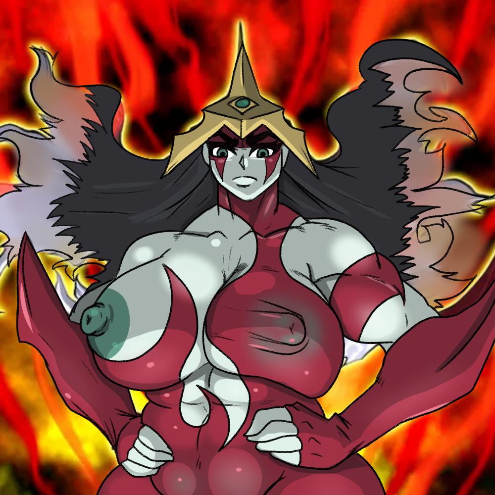 thiccseid:Elemental HERO Burstinatrix! Based off the one spell card she has, Burst