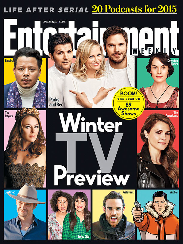 BOOM! Our Winter TV Preview has arrived with the buzz on 89 awesome shows.
Image Credit: Justin Stephens for EW