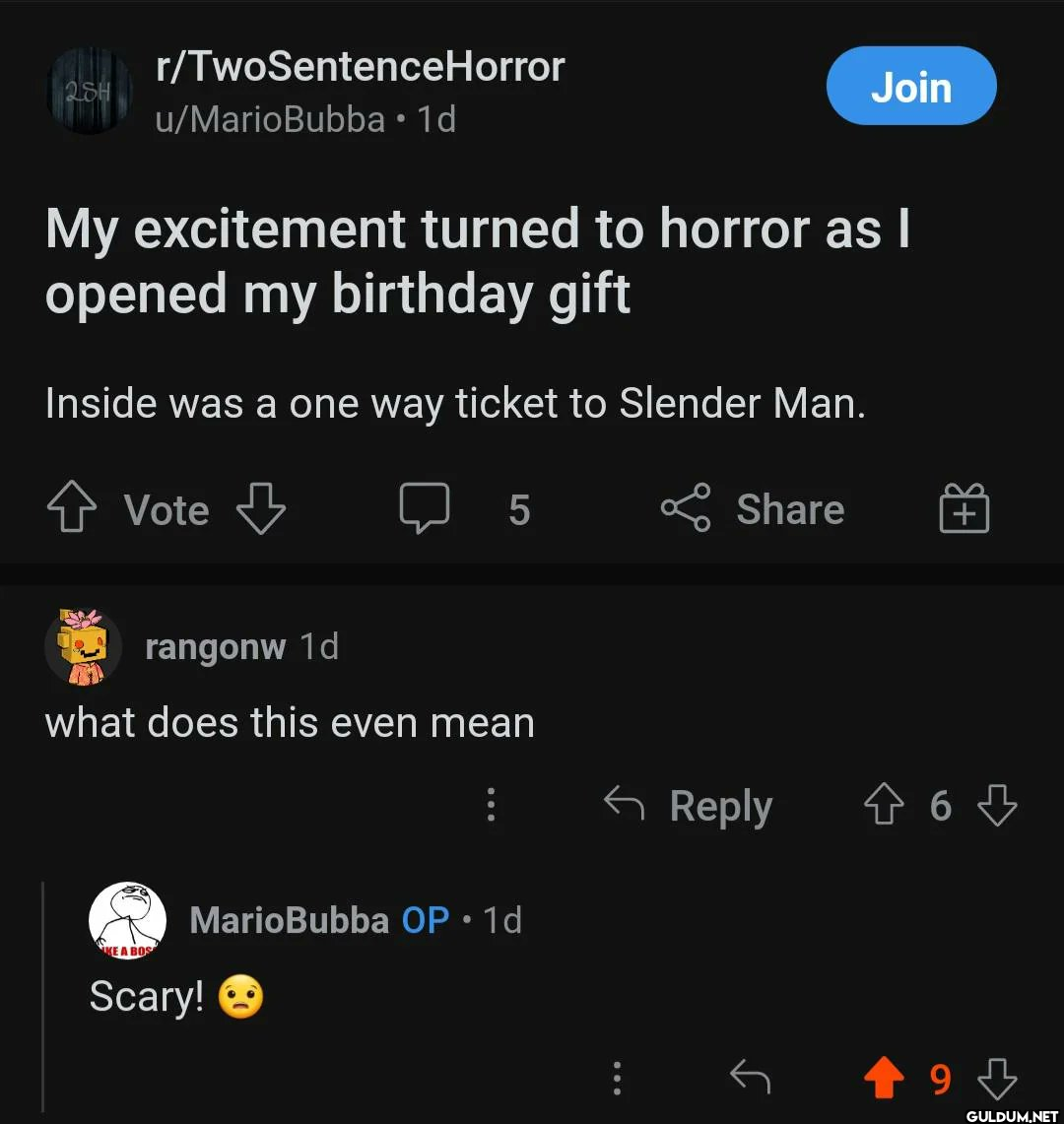 2SH r/TwoSentenceHorror...