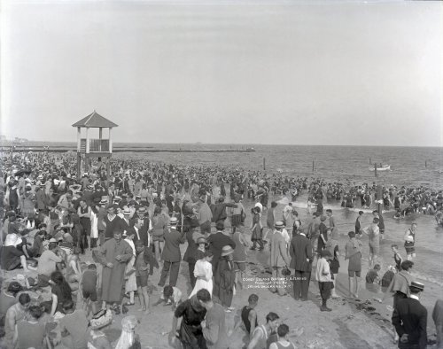 brooklynmuseum:At the start of the twentieth century, visitors to Coney Island were multiplying ra