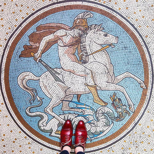 itscolossal:More: New European Mosaic Floors Captured by Photographer Sebastian Erras