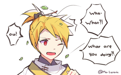 ma-liatavia:  When I just started my career as Master Attendant, I thought Food Souls seasoned like 