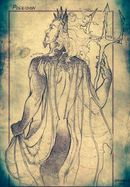 frankincennamon:heyheyhippocampus:thewerewolfqueen:Greek Gods by DoroxDoro on DeviantartOh my GODS l