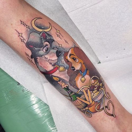 Lady and The Tramp Tattoo  Best Tattoo Ideas Gallery