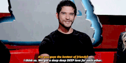 Tyler talking about his friendship with Dylan.