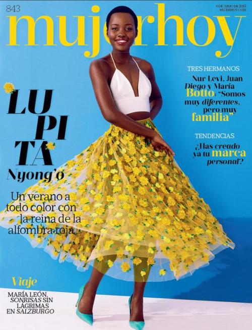 accras:Lupita Nyong’o on the cover of Mujer Hoy magazine (June 6, 2015)