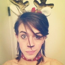 stevenkauk:  Reindeer boi! #reindeer #kink